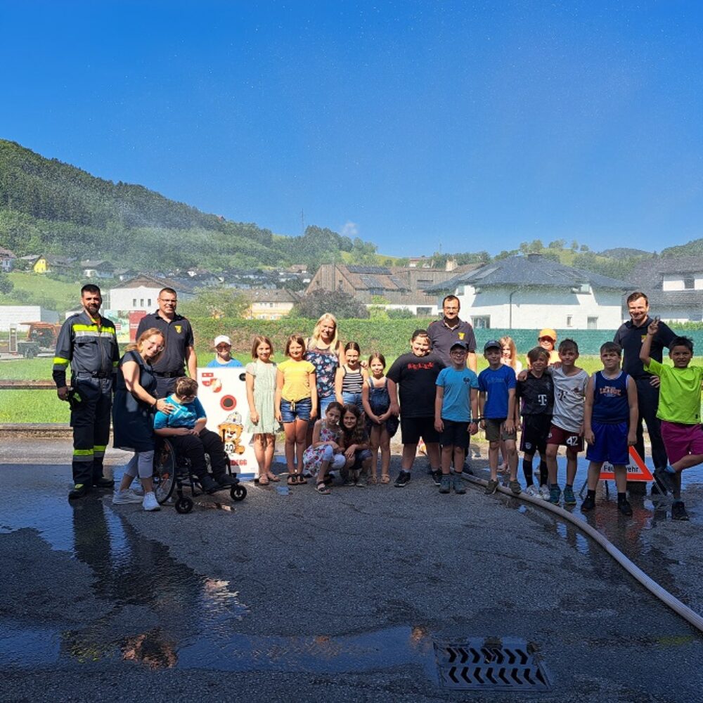 Zu Besuch bei der Feuerwehr